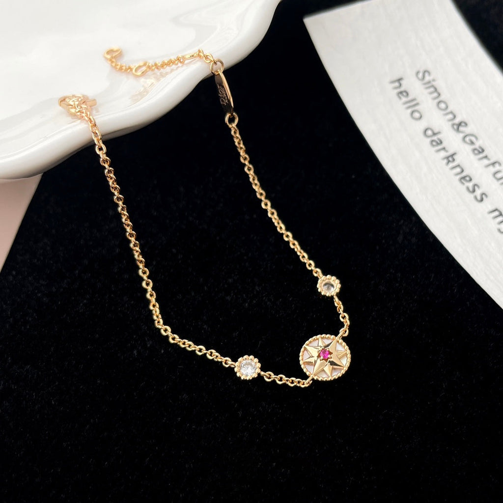 Dior Lucky Star 1 Motif 2 Cubic Zirconia Bracelet
