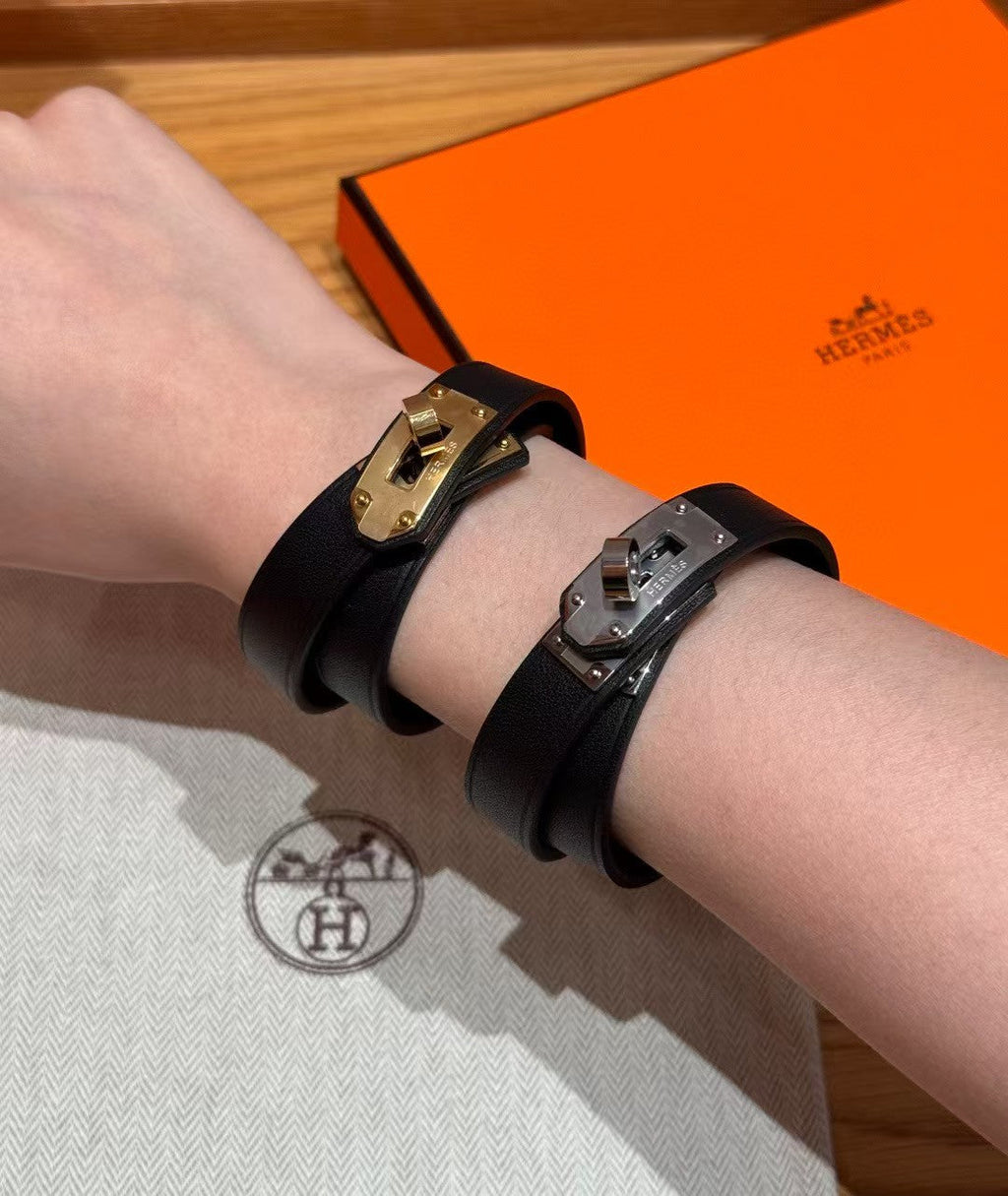 Hermes Mini Kelly Double Tour Bracelet