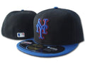 New York Mets Black and Blue 59FIFTY Cap - Bold Team Spirit
