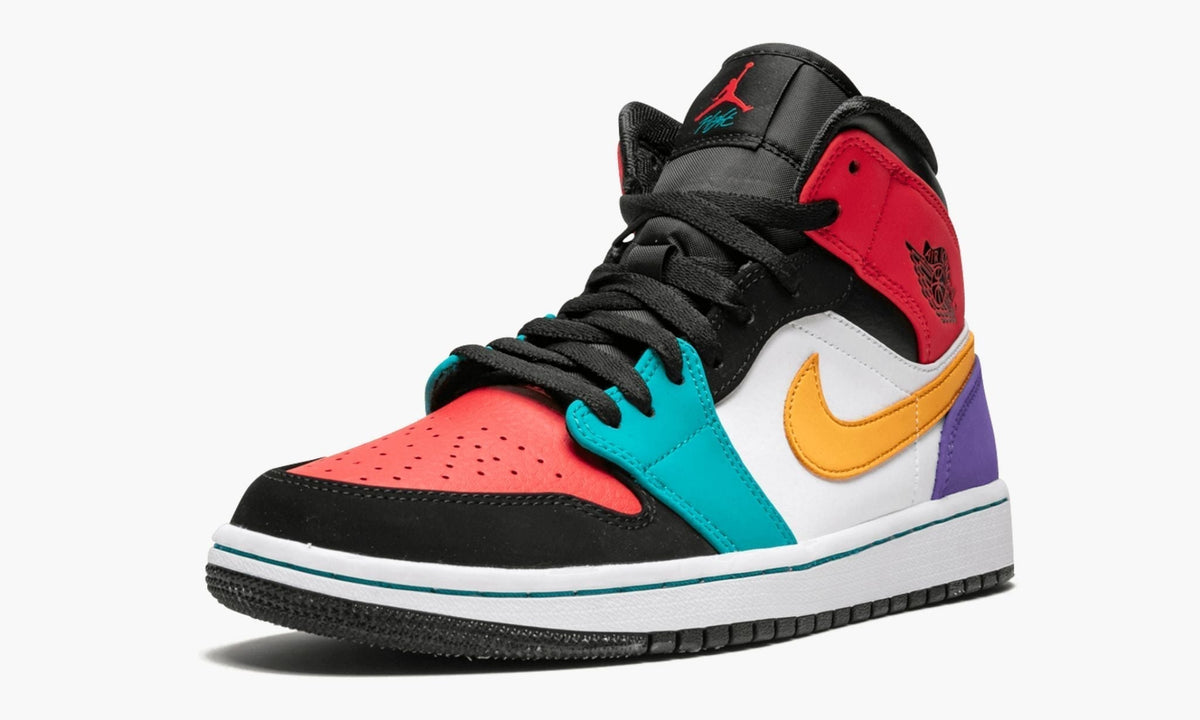 Air Jordan 1 Mid "Multicolor" Sneakers
