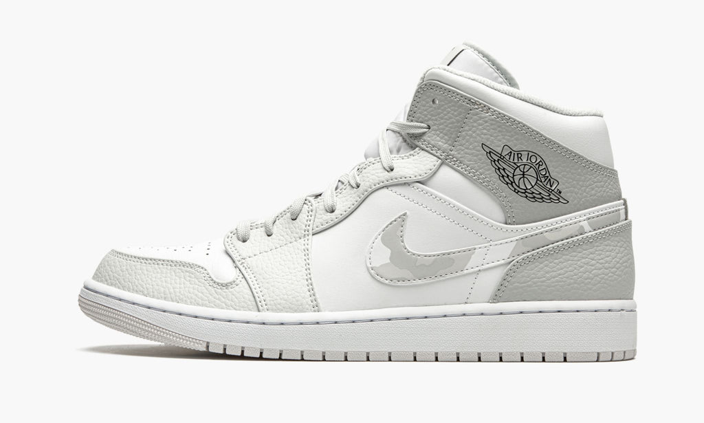 Air Jordan 1 Mid "White Camo" Sneakers