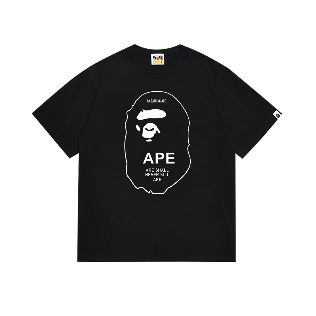 BAPE Front & Back Graphic T-Shirt — front