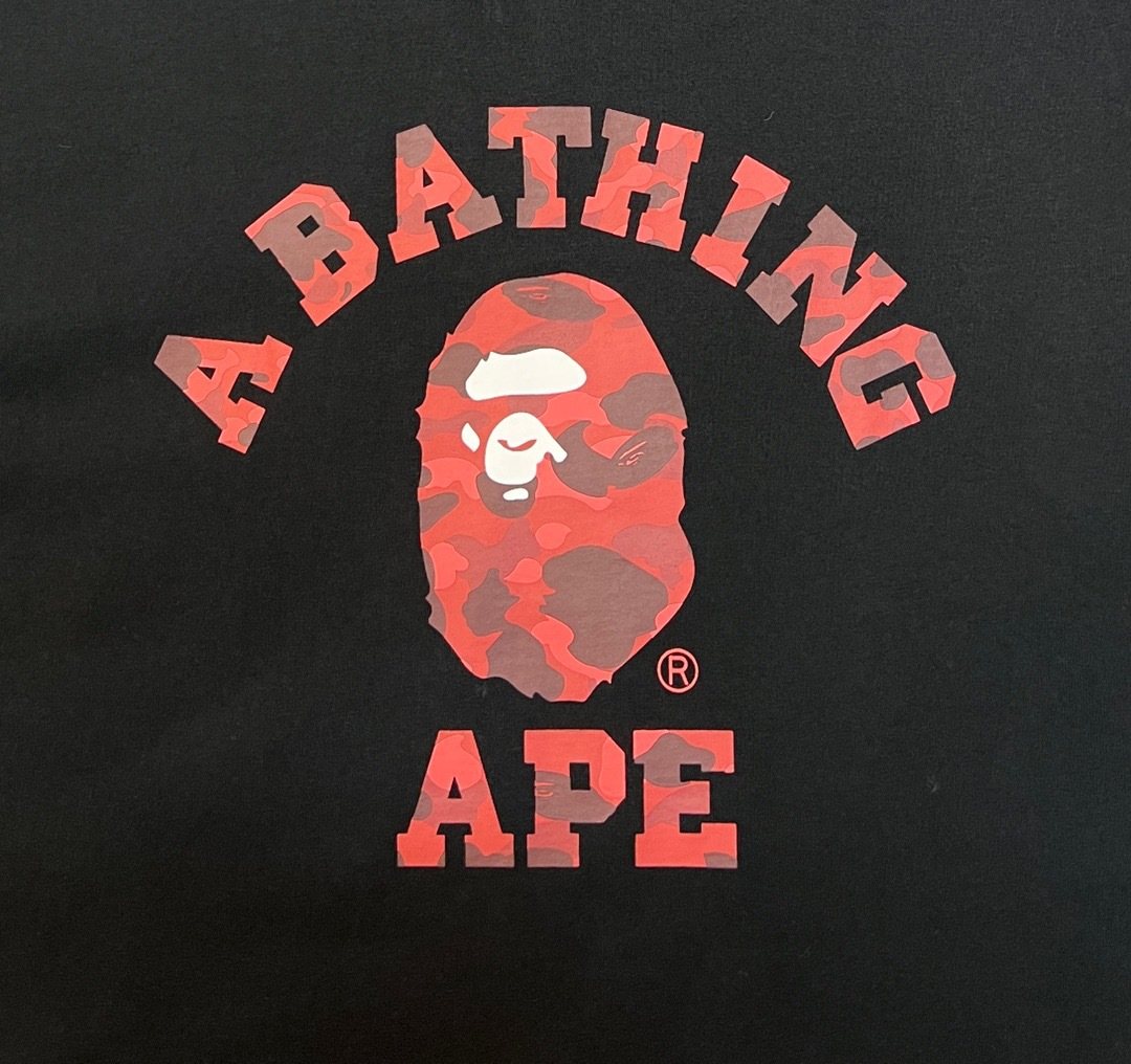 BAPE Ape Head Graphic Short-Sleeve T-Shirt — detail