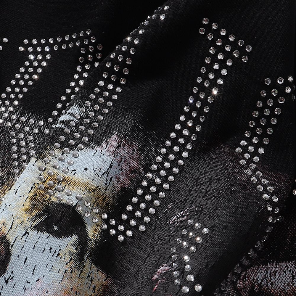 RARE PEACE Little Angel 77 Graphic T-Shirt — detail