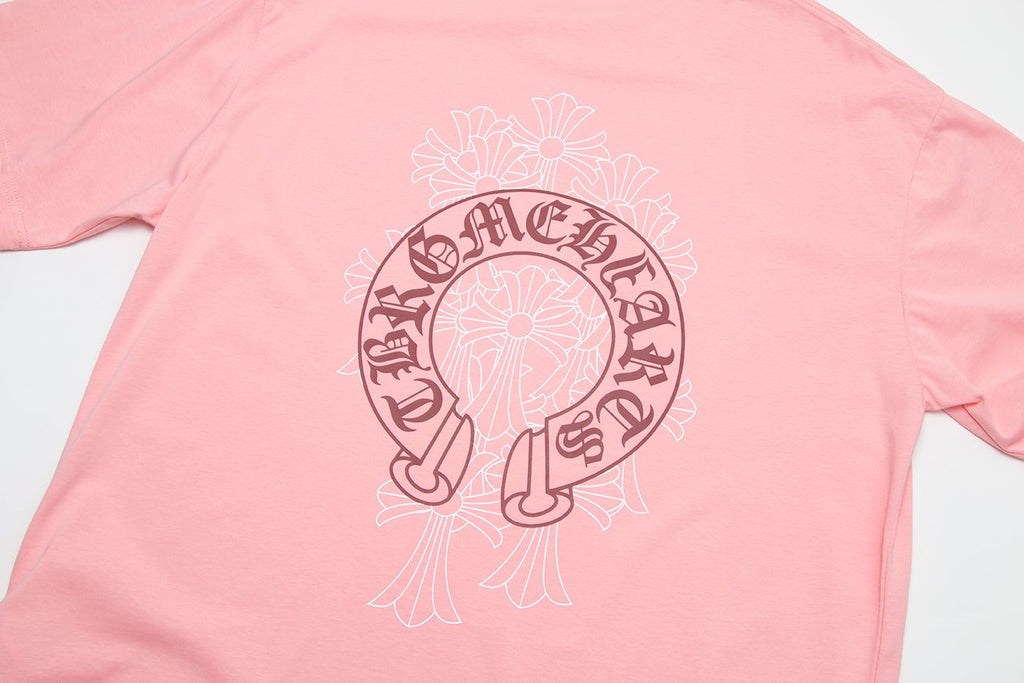 Chrome Hearts Sanskrit Horseshoe Cross Graphic T-Shirt — detail