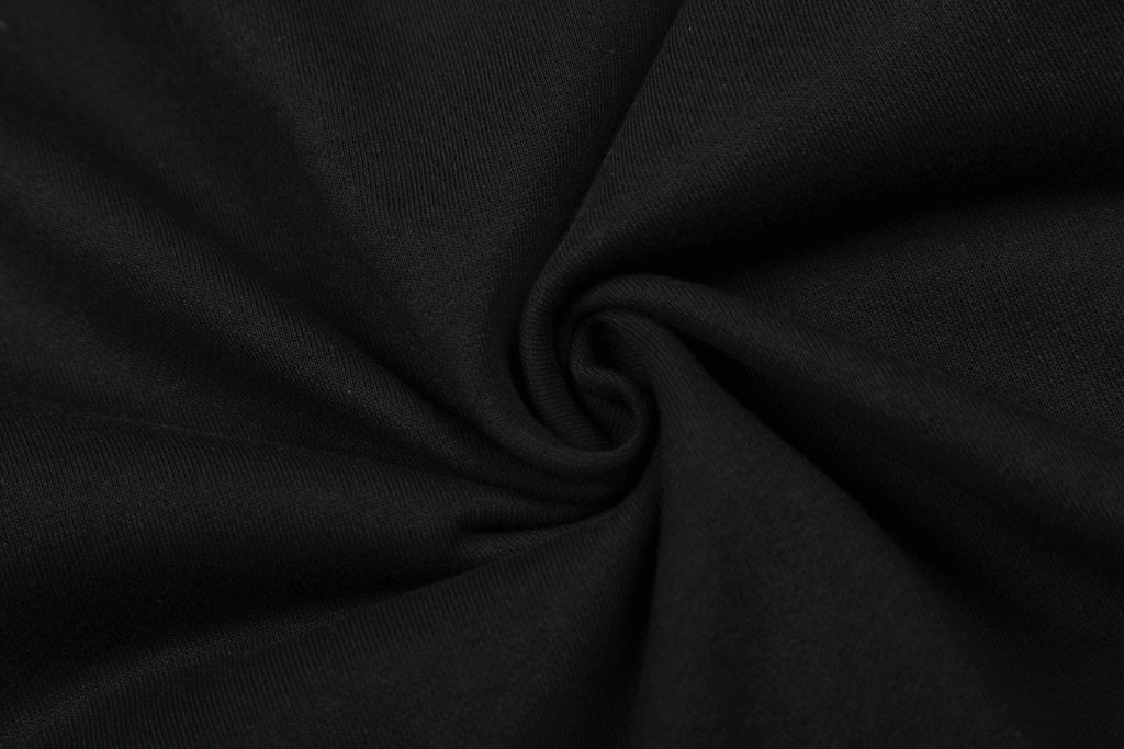 Sp5der Web & Star Graphic Matching Set - Black — fabric_closeup