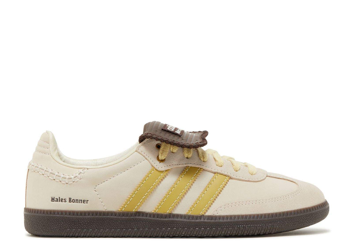 adidas Wales Bonner X Samba Ecru Tint Yellow Sneakers
