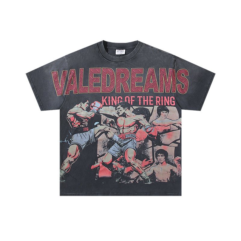 VALE USA King of the Ring Boxing Graphic T-Shirt — hero