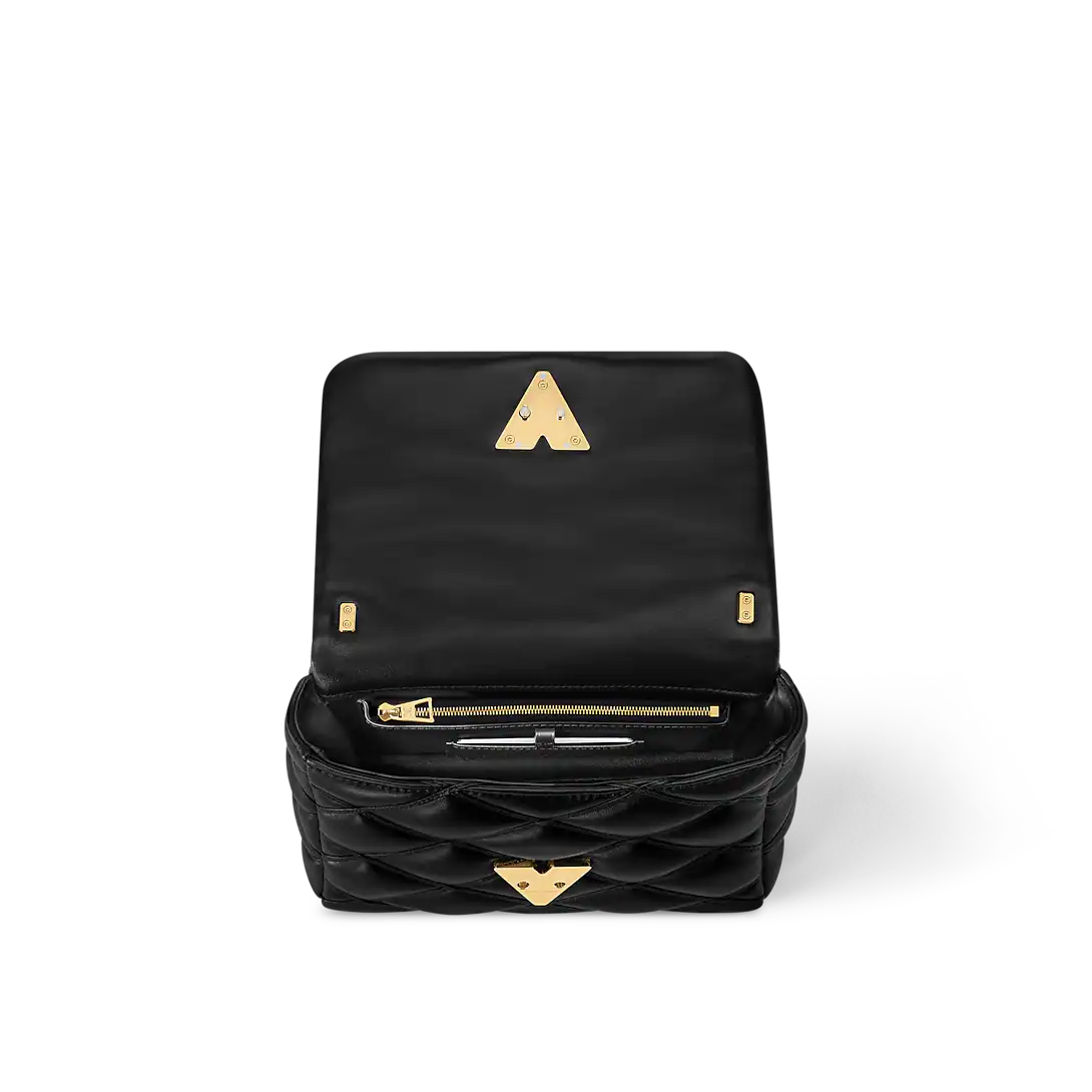 Louis Vuitton Go-14 MM Black Handbag